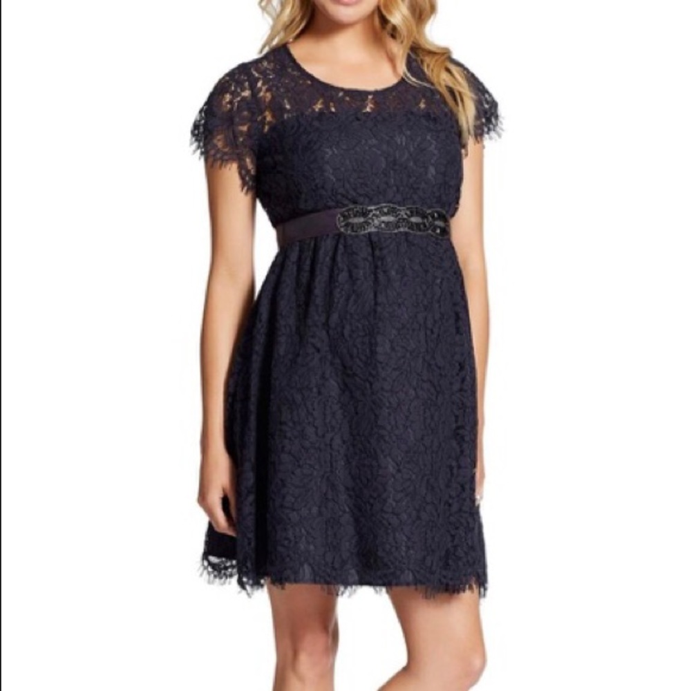 NWT Jessica Simpson Belted Maternity Dress